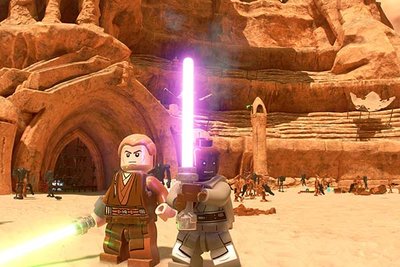 Screenshot aus dem Spiel "Lego Star Wars: The Skywalker Saga"; Bild: Warner Bros.