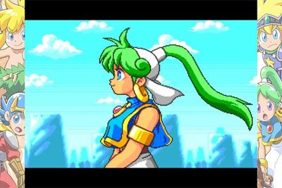 Screenshot aus dem Spiel "Wonder Boy Collection"; Bild: ININ