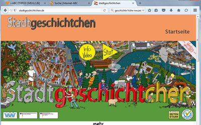 Screenshot: stadtgeschichtchen.de