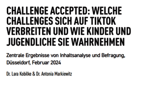 CHALLENGE ACCEPTED; Bild: Medienanstalt NRW