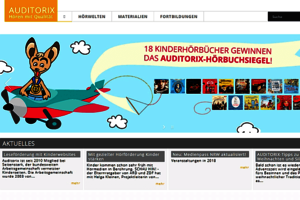 Screenshot der Webseite; Bild: Auditorix