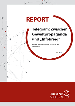 Cover des Reports; Bild: jugendschutz.net