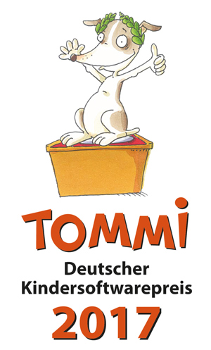 Logo TOMMI 2017; Bild: Familie & Co / Feibel.de