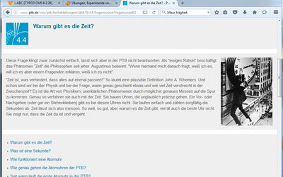 Screenshot: www.ptb.de/...