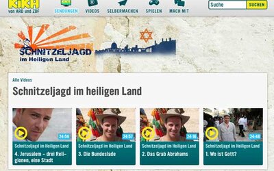 Screenshot: www.kika.de/schnitzeljagd-im-heiligen-land