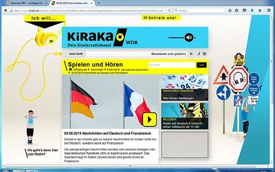 Screenshot: http://www1.wdr.de/.../nachrichten-deutsch-franzoesisch-100.html