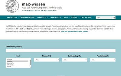 Screenshot: www.max-wissen.de/maxe