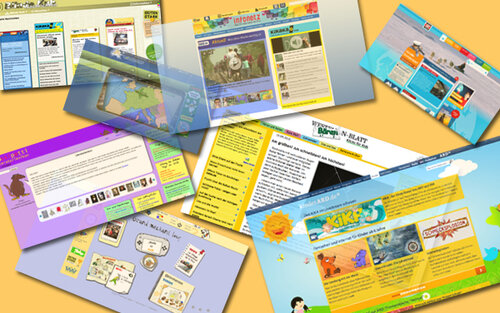 Verschiedene Kinderseiten