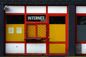 Altes Internet-Café; Bild: Find-das-Bild.de / Michael Schnell