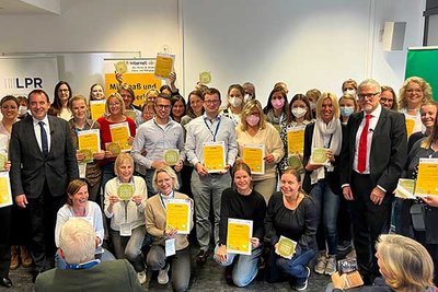 Über 100 Internet-ABC Schulen in Hessen ausgezeichnet; Bild: Medienanstalt Hessen