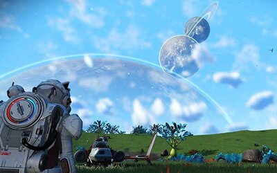 Screenshot aus "No Man´s Sky"