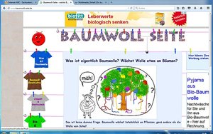 Screenshot: www.baumwoll-seite.de/