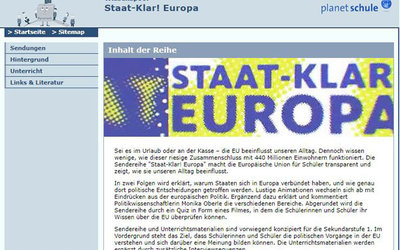 Screenshot der Seite https://www.planet-schule.de/wissenspool/staat-klar-europa