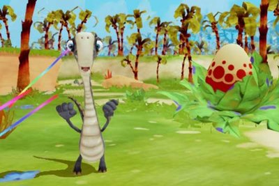Screenshot aus "Gigantosaurus"; Bild: Namco Bandai