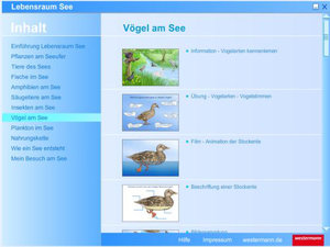 Szene aus der Software; Bild: Bildungshaus Schulbuchverlage