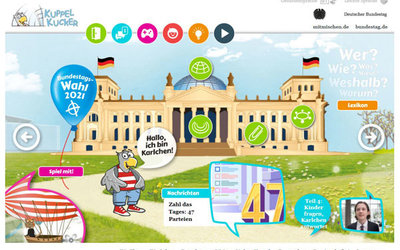 Screenshot der Seite https://www.kuppelkucker.de/