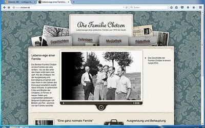 Screenshot: www.chotzen.de