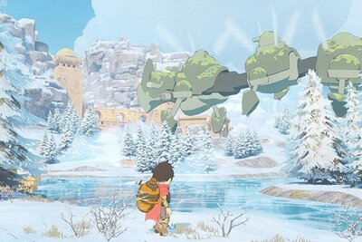 Figur in Winterlandschaft am Fluss im Spiel "Europa"; Bild: Future Friends Games Figur in Winterlandschaft am Fluss im Spiel "Europa"; Bild: Future Friends Games