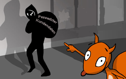 Flizzy sieht einen Betrüger