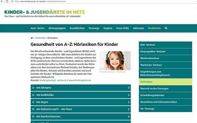 Screenshot: www.kinderaerzte-im-netz.de/...
