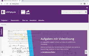 Screenshot: www.leifiphysik.de