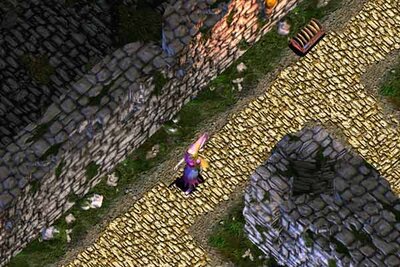 Spielfigur auf Spielbrett im Spiel "Das verrückte Labyrinth"; Bild: Markt+Technik Verlag GmbH