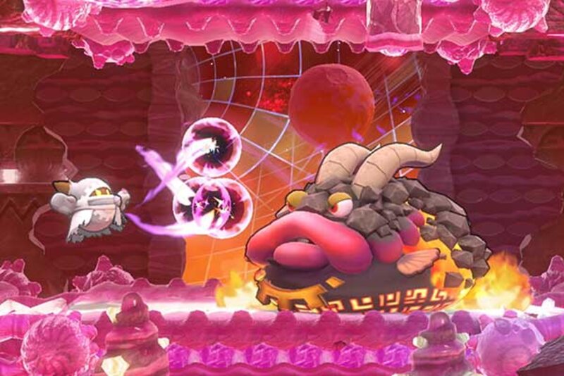 Screenshot aus dem Spiel "Kirby's Return to Dream Land Deluxe"; Bild: Square Enix Szene aus dem Spiel.