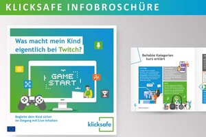 Neue klicksafe-Materialien zum Thema Twitch