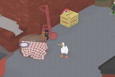 Screenshot aus "Untitled Goose Game"; Bild: House House