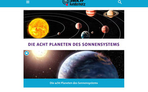 Screenshot der Seite https://www.kindernetz.de/wissen/acht-planeten-unseres-sonnensystems-100.html