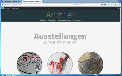 Screenshot: artothek.blogs.rpi-virtuell.net