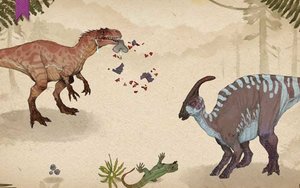 Screenshot aus "Dino Dino"