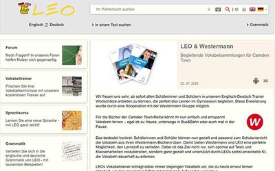 Screenshot: dict.leo.org/...