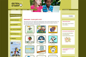 Screenshot von www.seitenstark.de