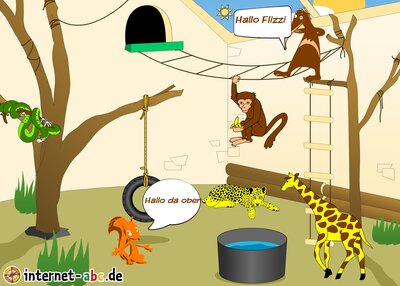 Baukasten: Im Zoo