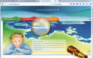 Screenshot: www.ostsee-entdecker.de