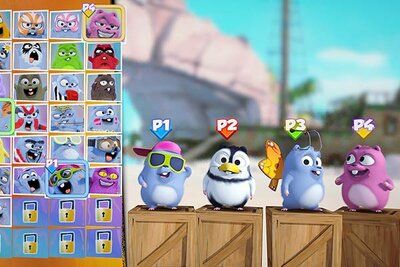 Wahl der Spielfiguren im Spiel "Grizzy und die Lemminge: Crazy Party!"; Bild: Balio Studio Wahl der Spielfiguren im Spiel "Grizzy und die Lemminge: Crazy Party!"; Bild: Balio Studio