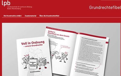 Screenshot: www.grundrechte-fibel.de