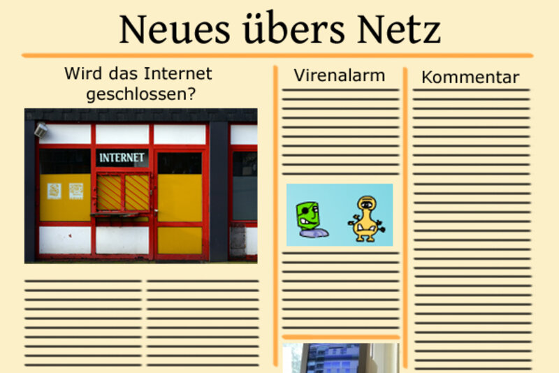Neues übers Netz; Bild: Internet-ABC