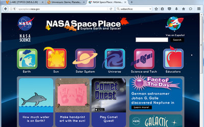 Screenshot: spaceplace.nasa.gov/ 