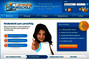 Screenshot der Webseite; Bild: lernerfolg.de