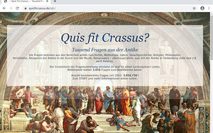 Screenshot: www.quisfitcrassus.de/fragen/