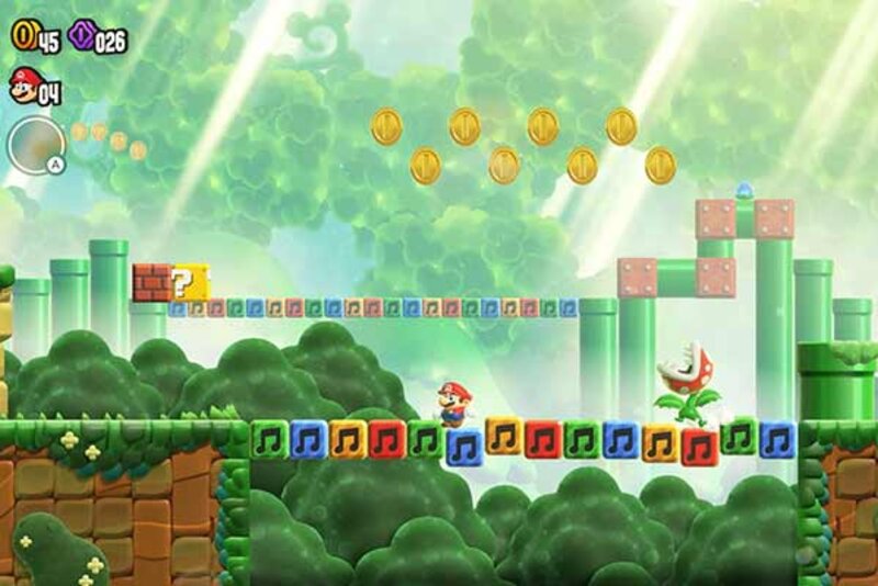 Szene aus dem Mario-Universum; Bild: Nintendo Szene aus dem Mario-Universum; Bild: Nintendo