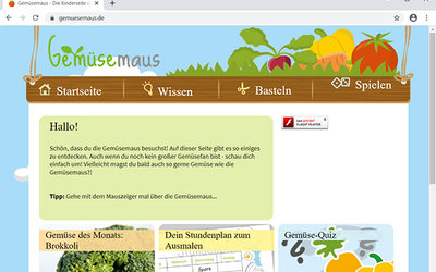 Screenshot: www.gemuesemaus.de