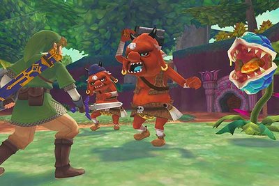 Screenshot aus "The Legend of Zelda - Skyward Sword"; Bild: Nintendo