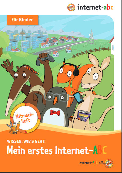 Cover des Mitmach-Hefts für Kinder; Bild: Internet-ABC
