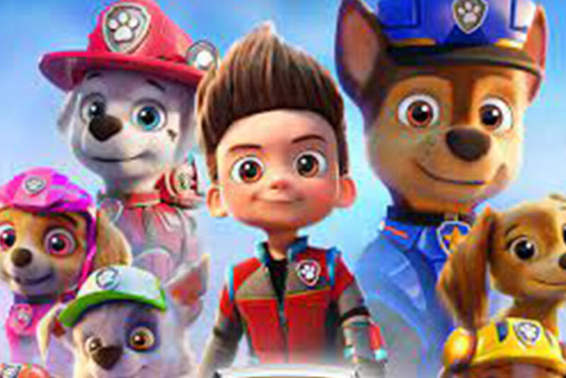 Screenshot aus dem Spiel "PAW Patrol – Der Kinofilm: Abenteuerstadt ruft"; Bild: Namco Bandai PAW Patrol – Der Kinofilm: Abenteuerstadt ruft