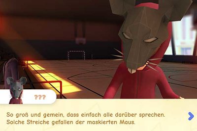 Screenshot aus dem Spiel "Wo ist Goldi? Sicher surfen im Netz"; Bild: Bayerische Staatsministerium für Digitales