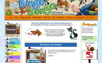 Screenshot www.bingo-bongo.at