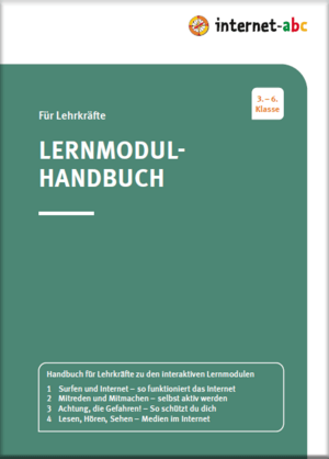 Lernmodul-Handbuch; Bild: Internet-ABC